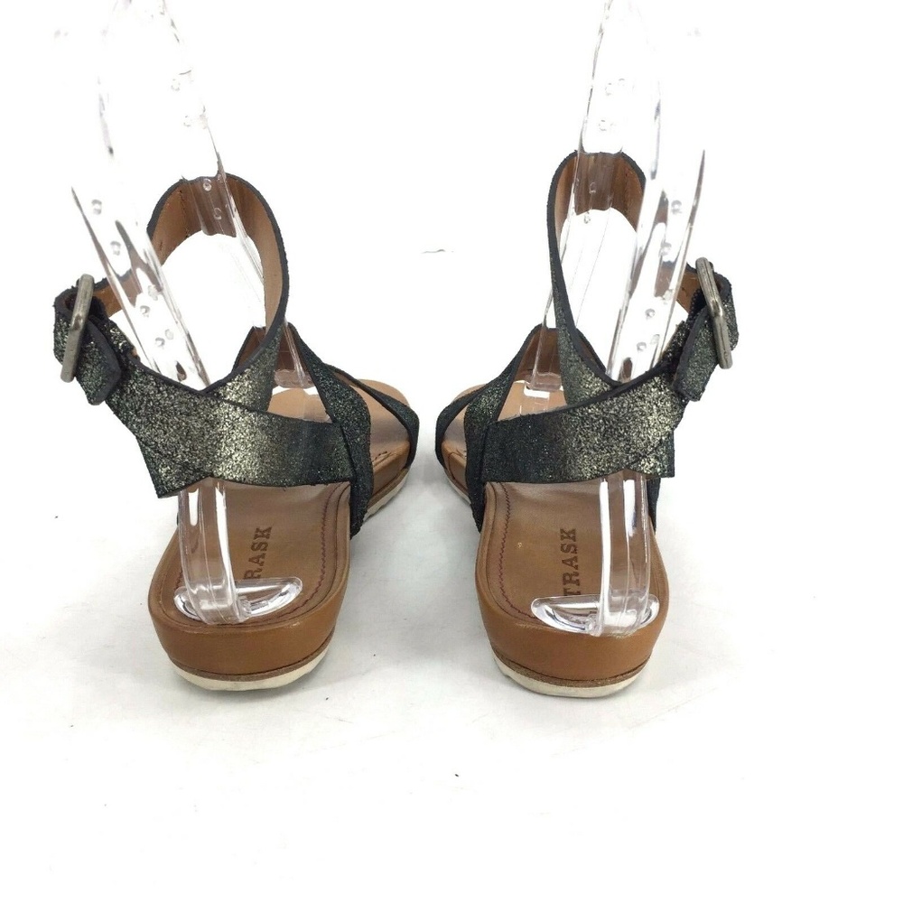Trask Ryder Ankle Strap Sandal Silver Size 7M NWB - Picture 8 of 8